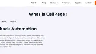 CallPage screenshot