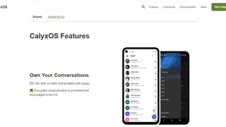 CalyxOS screenshot