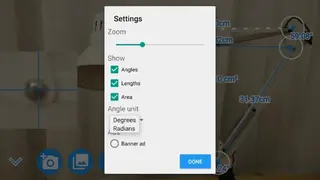 Camera Protractor screenshot