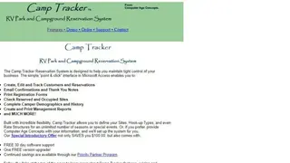 Camp Tracker screenshot