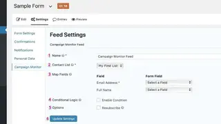 Campaign Monitor screenshot