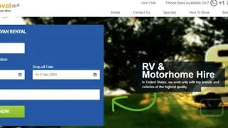 Camper Travel Bookings screenshot