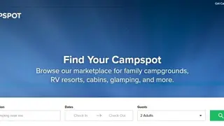 Campspot screenshot