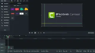 Camtasia Studio screenshot