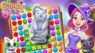 Candy Witch – Match 3 Puzzle screenshot