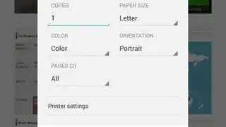 Canon Print Service screenshot