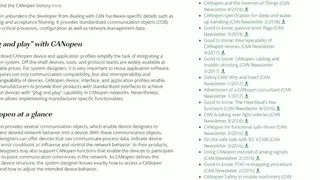 CANopen screenshot
