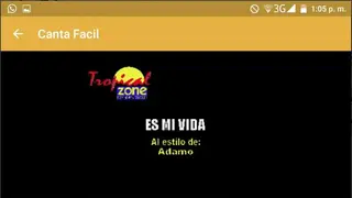Cantafacil screenshot