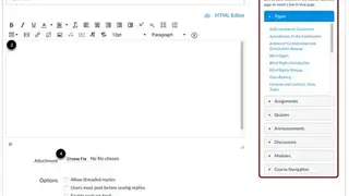 Canvas Discussions screenshot