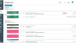 Canvas LMS screenshot