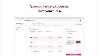 Capchase Expense Financing screenshot