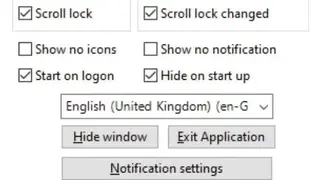 CapsLock Indicator screenshot