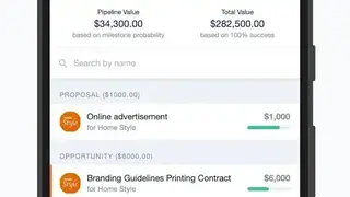 Capsule CRM screenshot