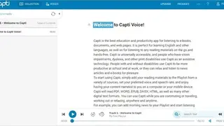 Capti Voice screenshot