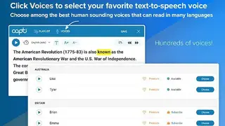 Capti Voice screenshot