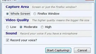 Capture Fox screenshot