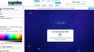 Capzles screenshot
