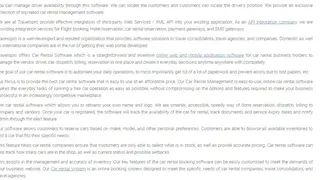 Car Rental Reservation System screenshot