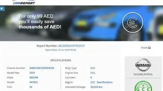 Car Report screenshot