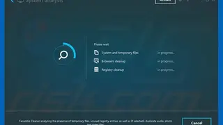 Carambis Cleaner screenshot