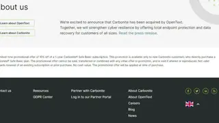 Carbonite screenshot