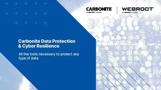 Carbonite Data Protection screenshot