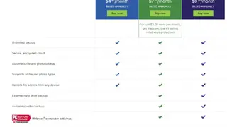 Carbonite Online Backup screenshot