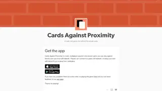 Cards against Proximity screenshot