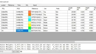 CargoPlanning screenshot