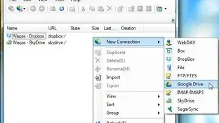 CarotDAV screenshot