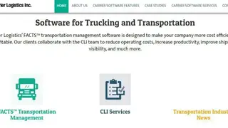Carrier Logistic screenshot