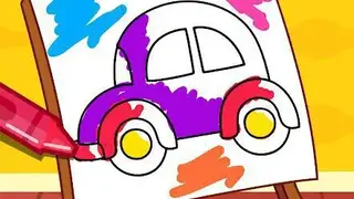 Cars Coloring Book for Kids – Doodle, Paint & Draw screenshot