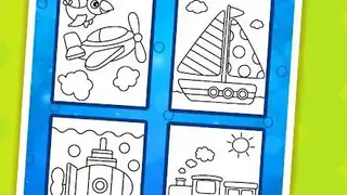 Cars Coloring Book for Kids – Doodle, Paint & Draw screenshot