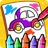 Cars Coloring Book for Kids – Doodle, Paint & Draw