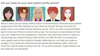 Cartoonify screenshot