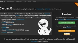CasperJS screenshot