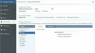 Caspio screenshot