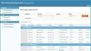 Caspio screenshot