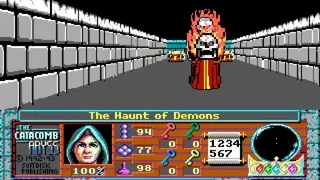 Catacomb 3-D screenshot