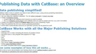 CatBase screenshot