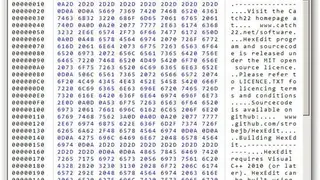 Catch22 HexEdit screenshot