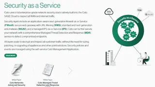 Cato SASE Cloud screenshot