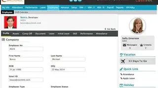 CavinHR screenshot
