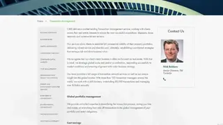 CBRE Transaction Management screenshot