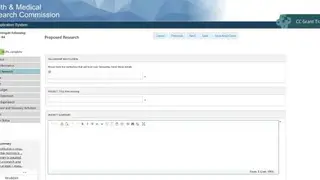 CC Grant Tracker screenshot