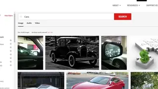 CC Search screenshot