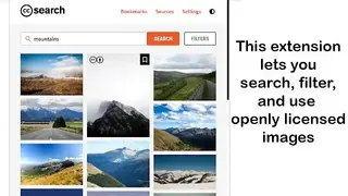 CC Search screenshot