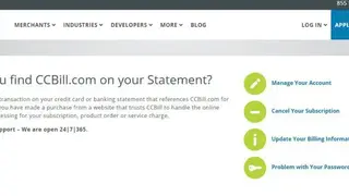 CCBill, LLC screenshot