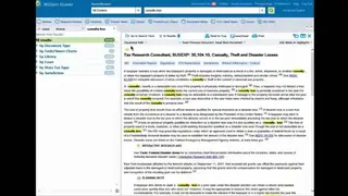 CCH Intelliconnect screenshot