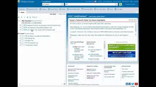 CCH Intelliconnect screenshot
